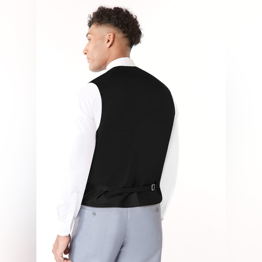 MATTE SATIN VEST - Picture 2 of 4
